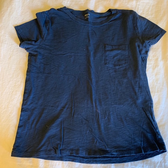 Blue Madewell Tee - Picture 1 of 2